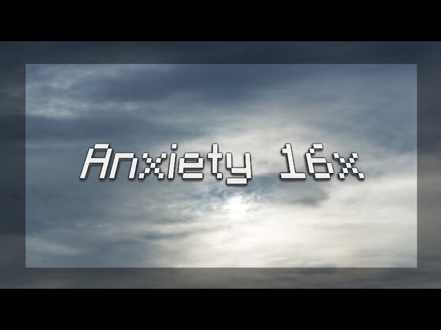 Anxiety 16x cover